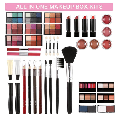 PINGOH 106 Pcs All-in-One Makeup Kit for Teens & Women