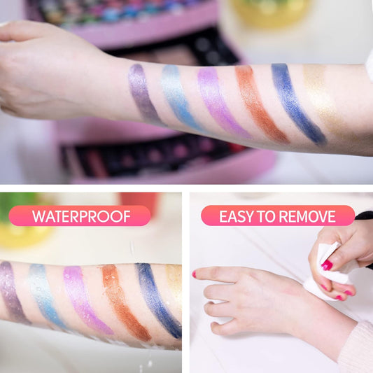 PINGOH All-in-One Beginner Cosmetic Set with Real Tools & Cosmetics