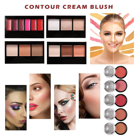 PINGOH 106 Pcs All-in-One Makeup Kit for Teens & Women