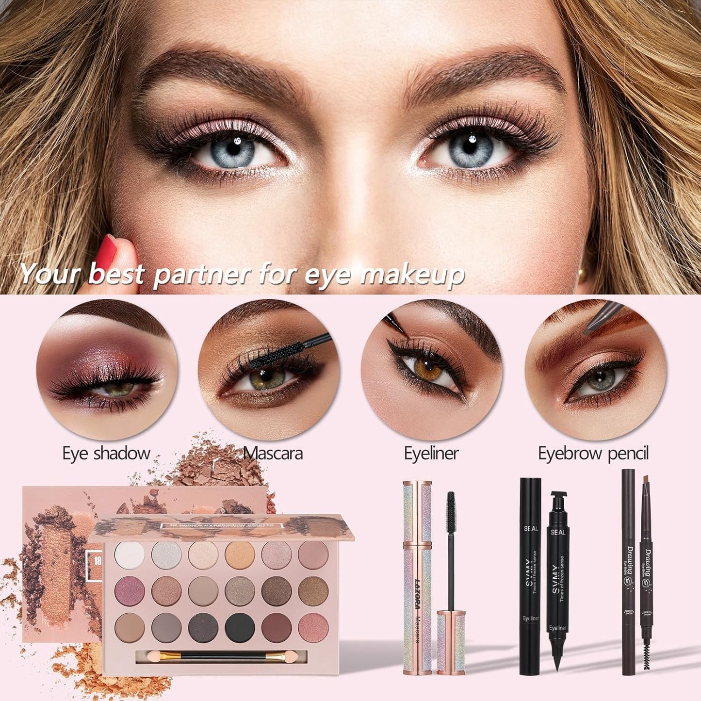 PINGOH All-in-One Makeup Kit