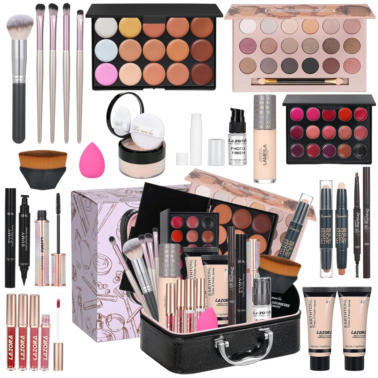PINGOH All-in-One Makeup Kit