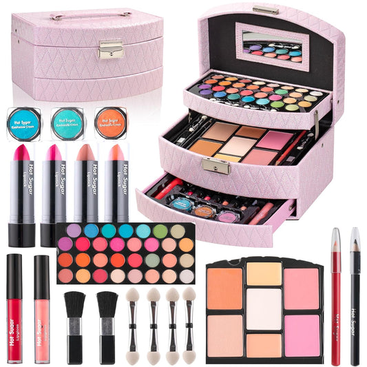 PINGOH All-in-One Beginner Cosmetic Set with Real Tools & Cosmetics