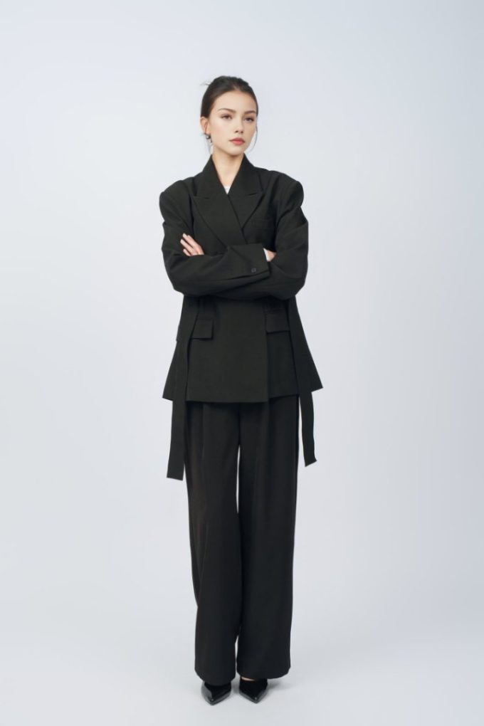PINGOH Giacca della Banda Galleggiante｜Nero Iconico Design minimal, performance massima Unisex