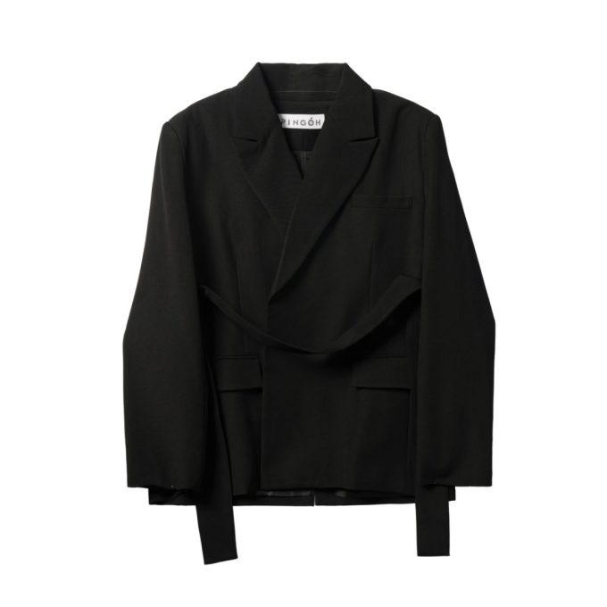 PINGOH Giacca della Banda Galleggiante｜Nero Iconico Design minimal, performance massima Unisex