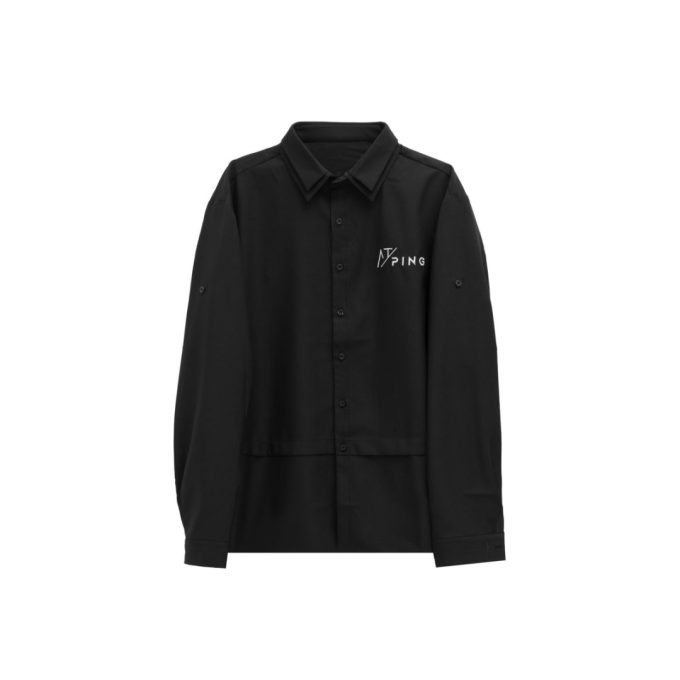 PINGOH Tuta lavoro unisex nera con felpa a maniche lunghe e pantaloni, stile versatile